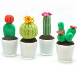 Cactus tejidos a crochet tutorial